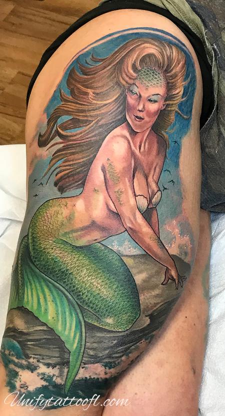 Tattoos - Mermaid - 138911